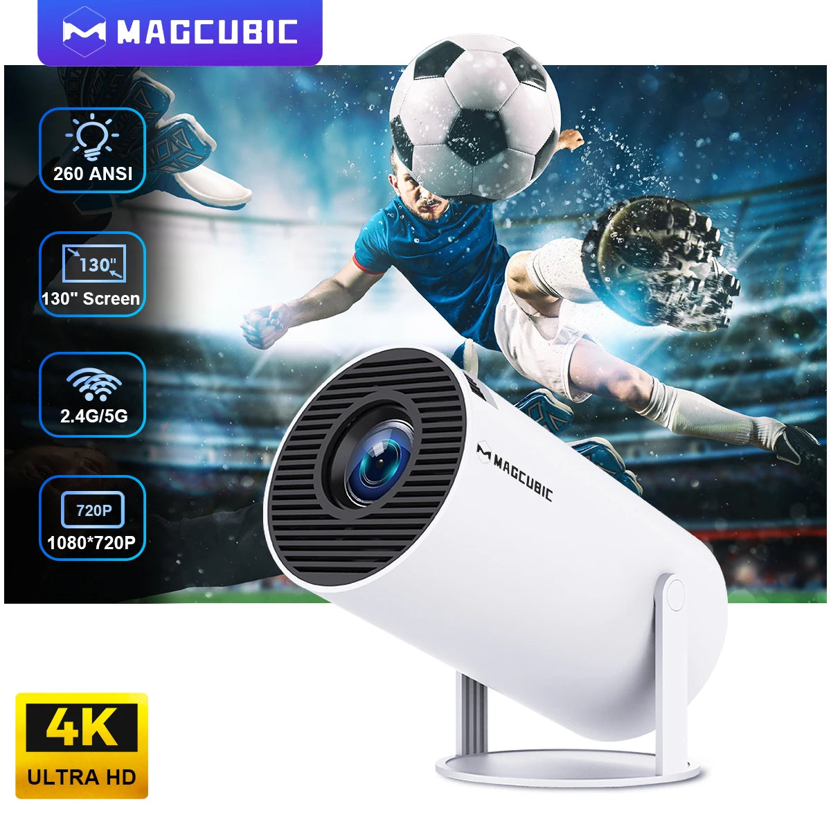 Cutting-edge Android 114K Projector!