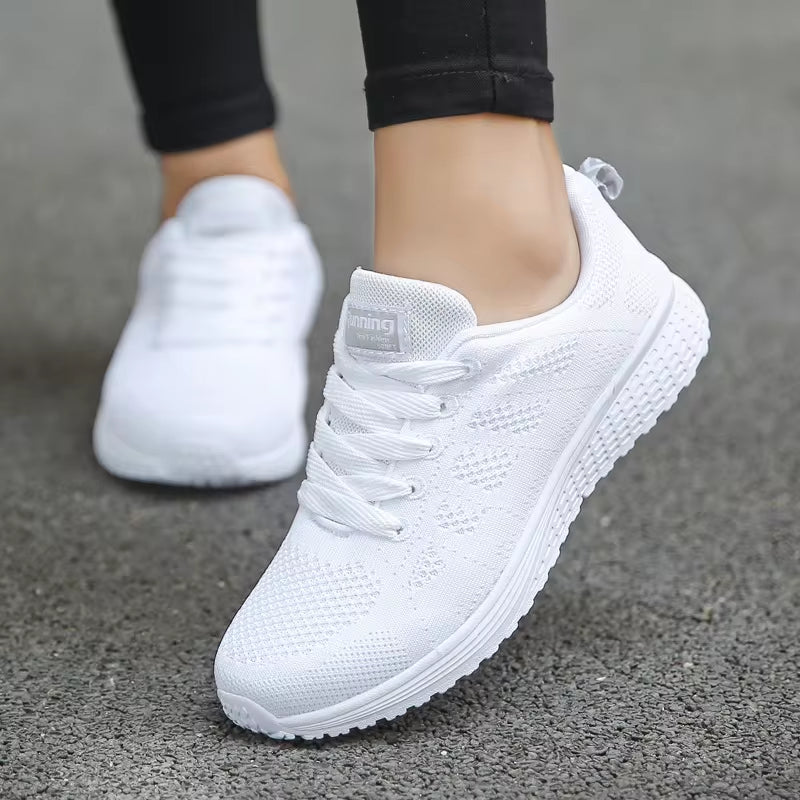 Women Breathable Mesh Sneakers Perfect For Walking, Hitting The Gym or Simply Making a Fashion Statement