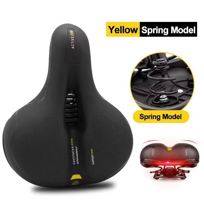 Ultimate Comfort With Our Hollow Breathable Bicycle Saddle For Men And Women! 