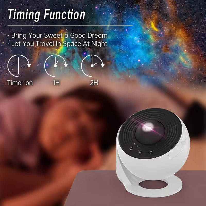 Mesmerizing Night Light Galaxy Projector! 