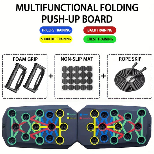 The Ultimate Workout Portable Multifunctional Push-Up Board Set With Handles!