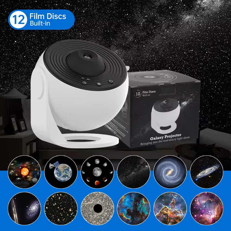 Mesmerizing Night Light Galaxy Projector! 