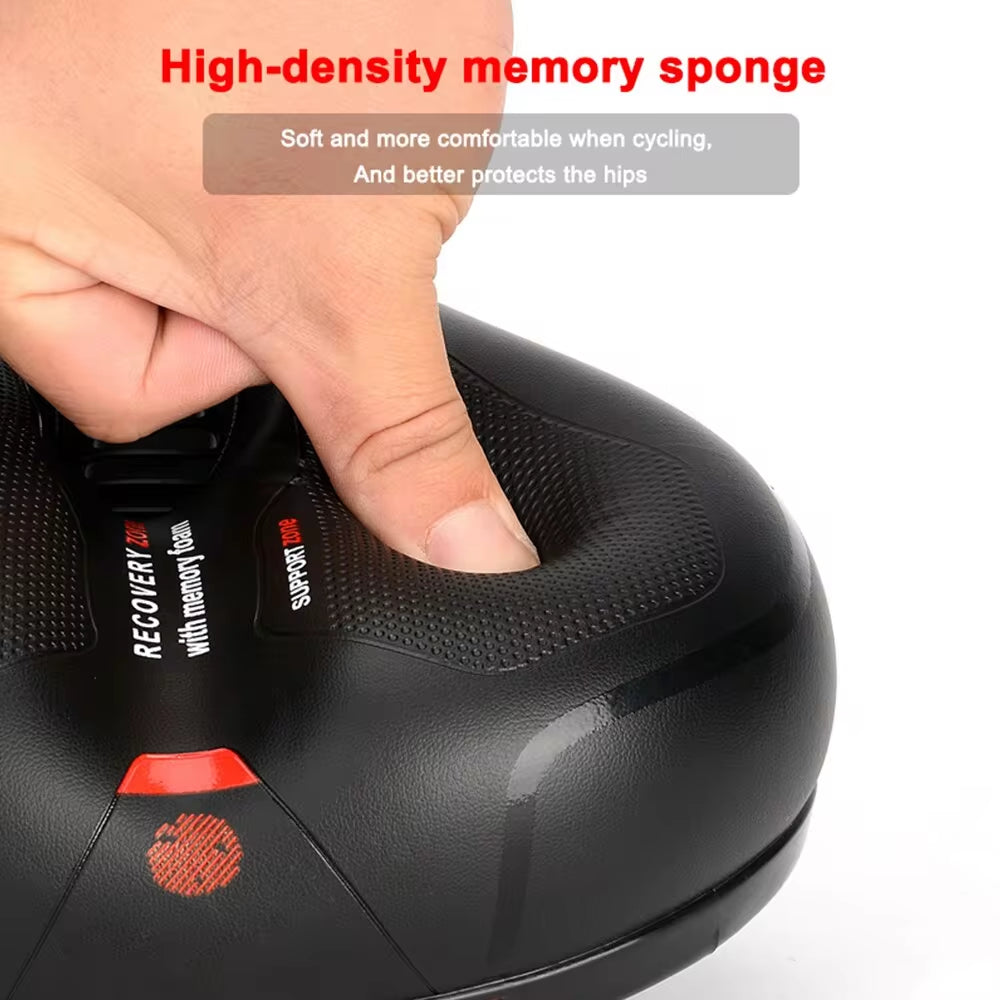 Ultimate Comfort With Our Hollow Breathable Bicycle Saddle For Men And Women! 