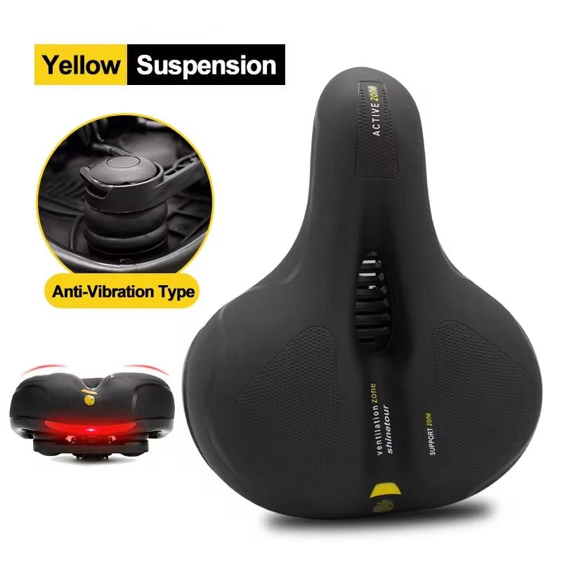 Ultimate Comfort With Our Hollow Breathable Bicycle Saddle For Men And Women! 