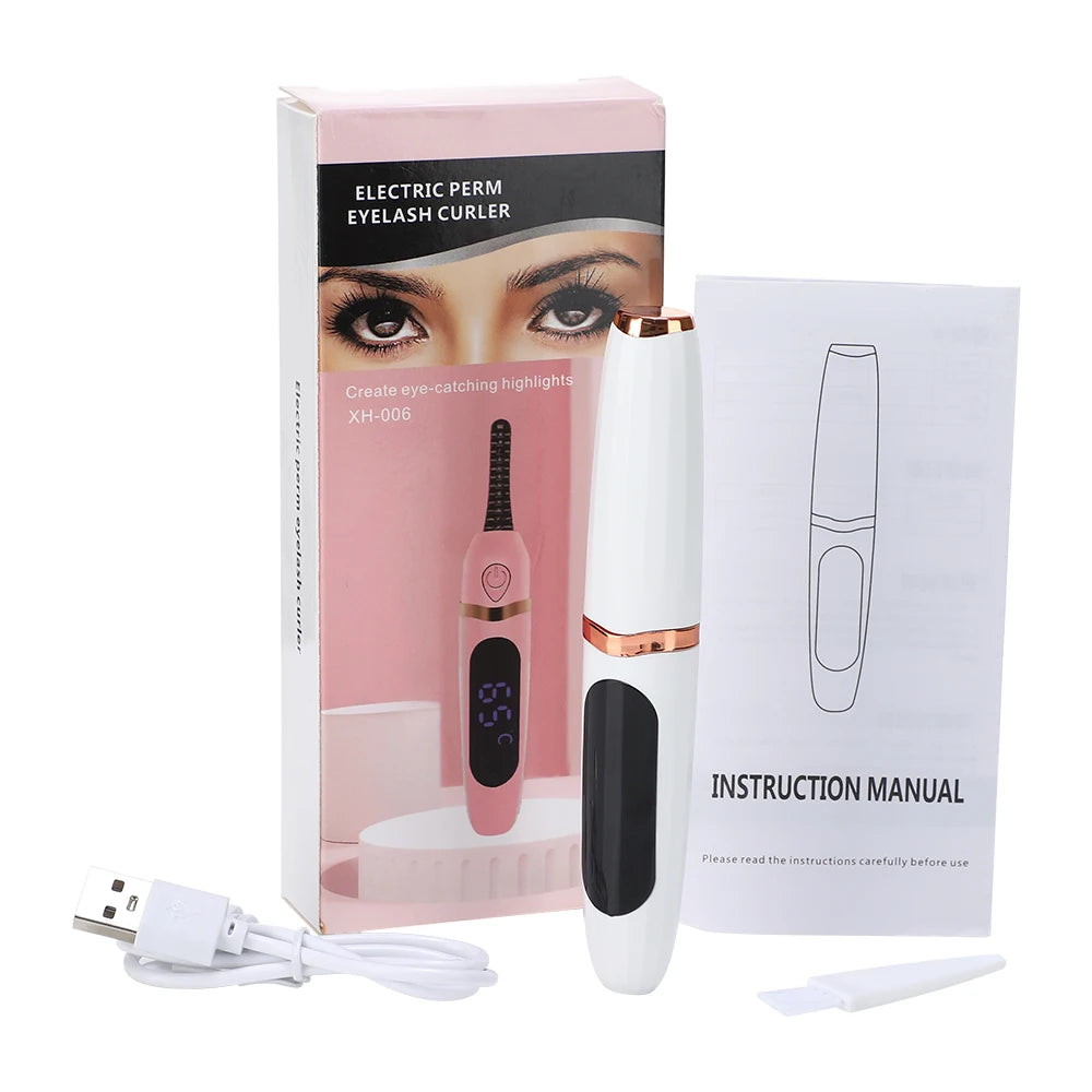 Electric Heated Eyelash Curler Rechargeable