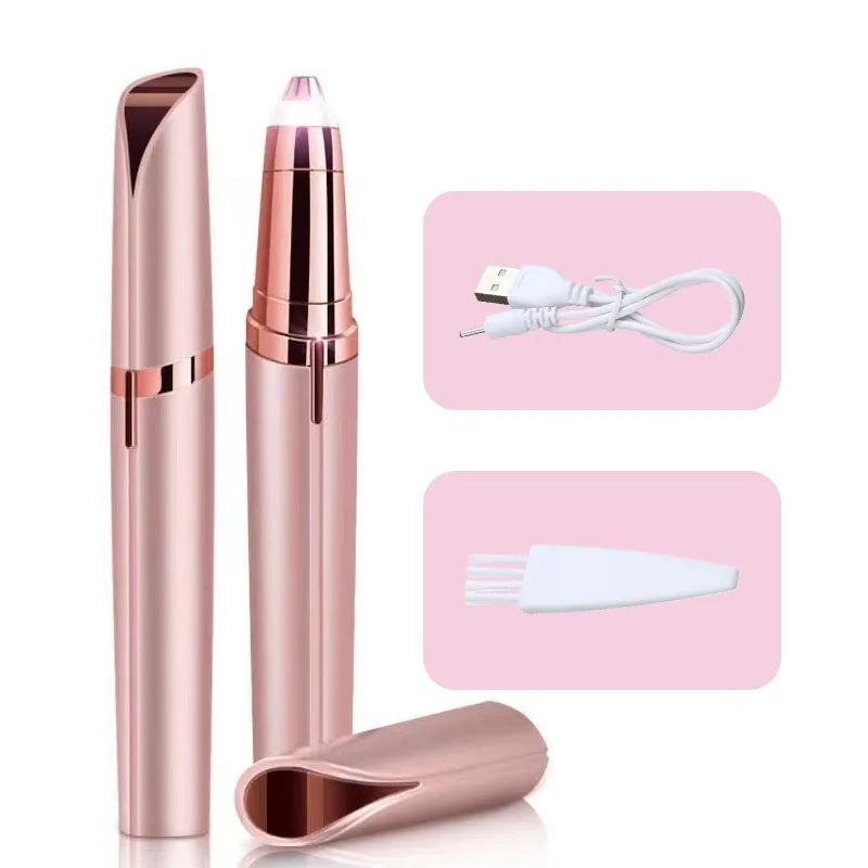 Women's Electric Eyebrow Trimmer & Hair Remover 