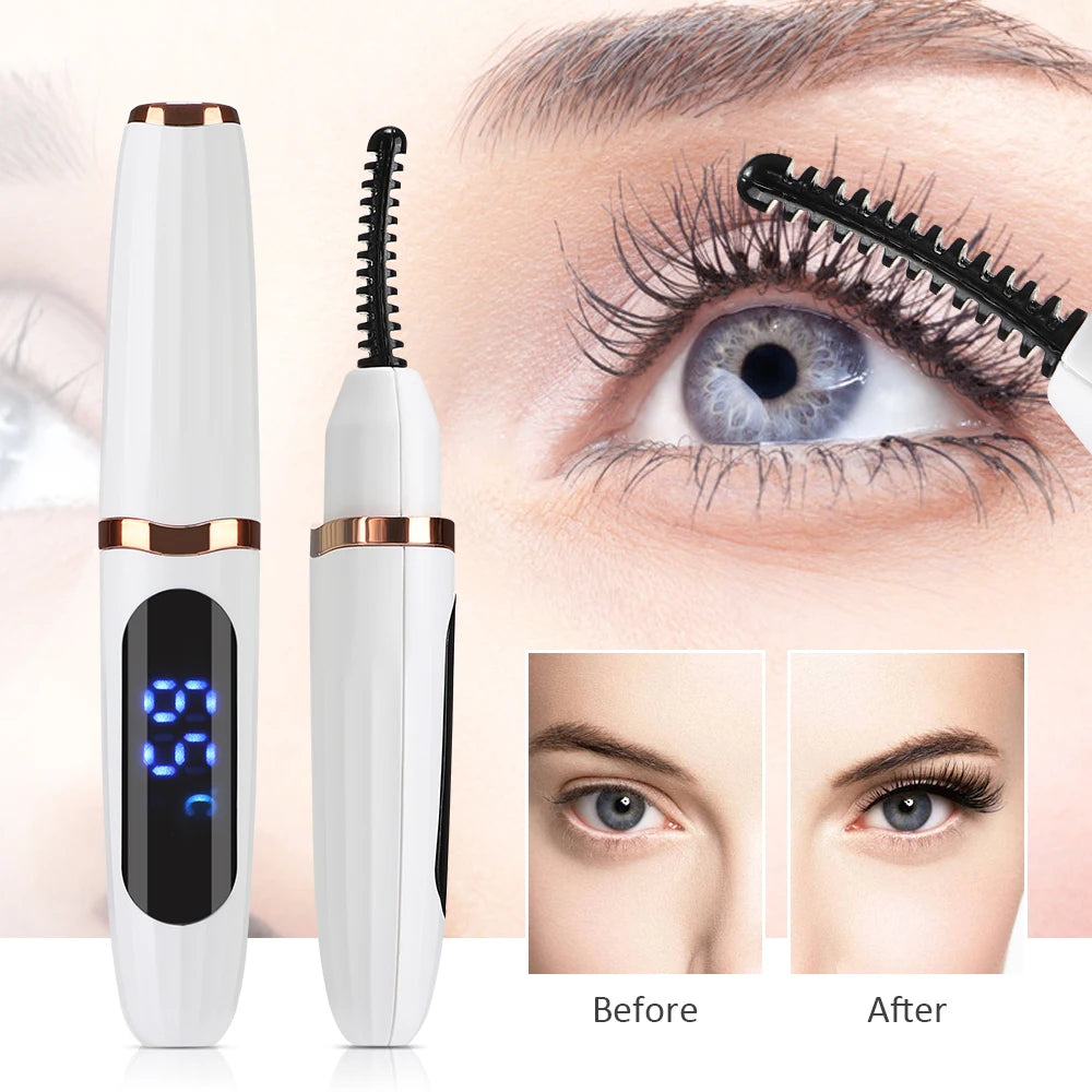 Electric Heated Eyelash Curler Rechargeable