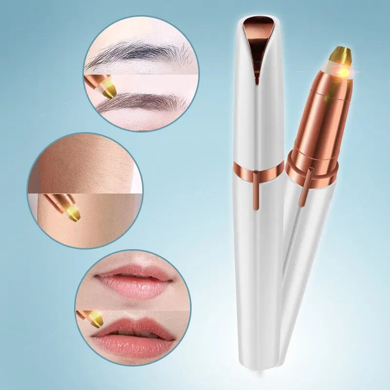 Women's Electric Eyebrow Trimmer & Hair Remover 